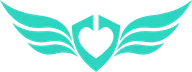 AI Guardians emblem: a winged heart