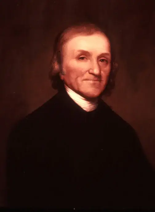 Painted portrait of the chemist Joseph Priestley